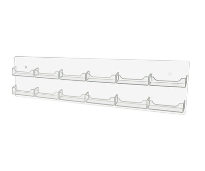 12 Pocket Wall Mount Business Card Holder