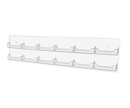 12 Pocket Wall Mount Business Card Holder