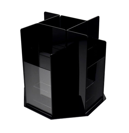 Rotating Trifold Holder for 4"W Brochures Multi Pocket Display