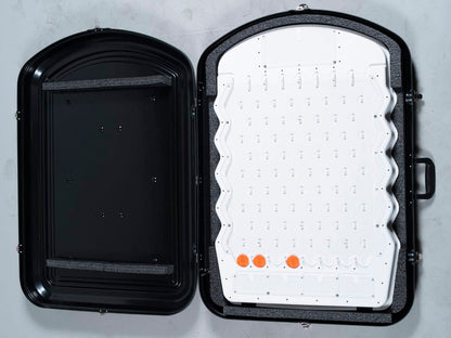 Travel Case for Mini Prize Drop Game Traveling Game Case open case with foam inserts