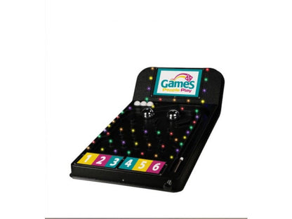 Prize Pinball with Lights angled view