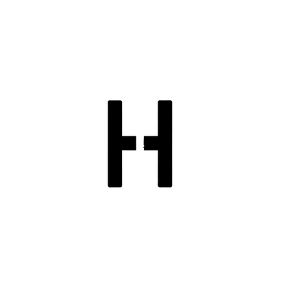 8 Foot Letter Stencil for Parking Lots .118