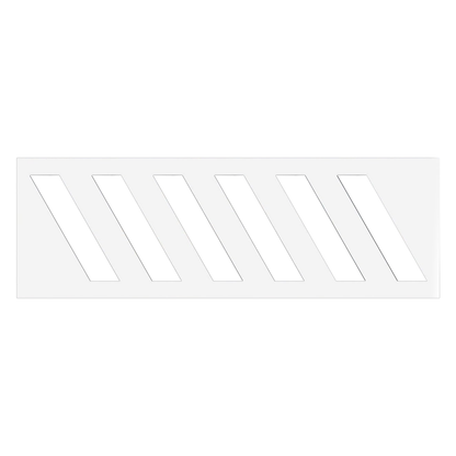 Speed Bump Lines Stencil Template for Parking Garages