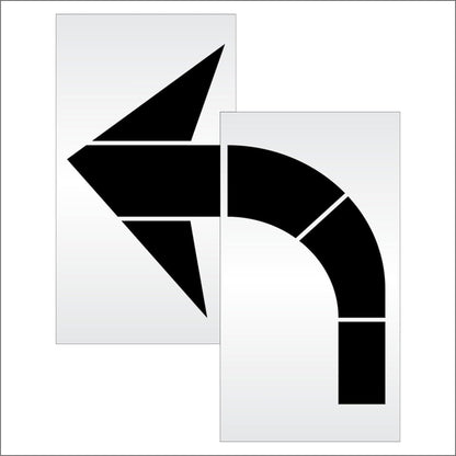 96" Arrow Stencil Department of Transportation 8 Foot Template