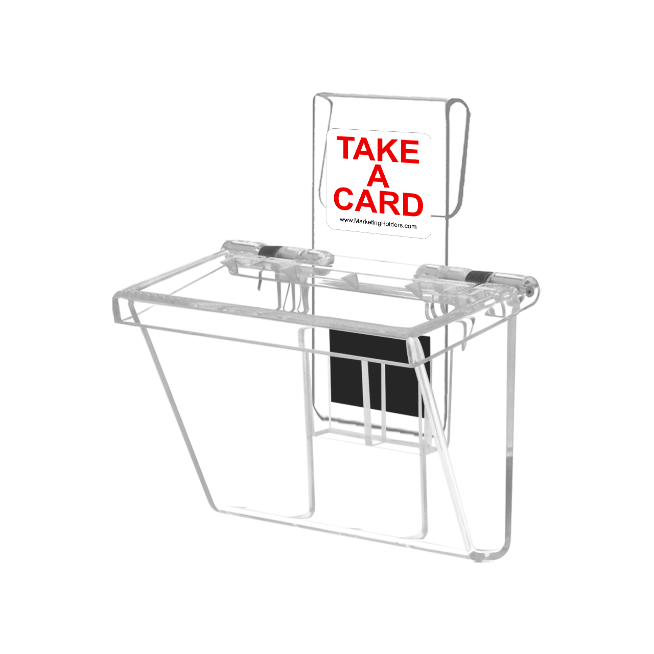 Vehicle Outdoor Advertising Business Card Box with Window Hook