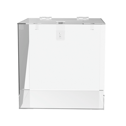 8"W Ballot Box with Padlock and 2 Keys