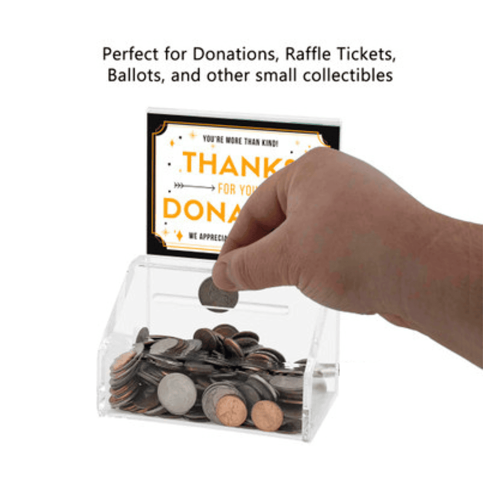 Small Donation Fundraiser Box