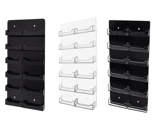 12 Pocket Hanging Business and Gift Card Rack