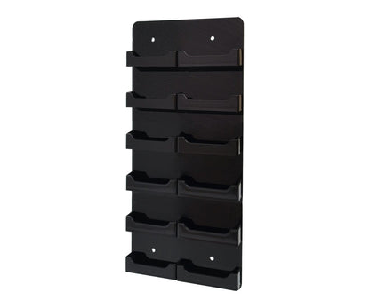 Black on Black Business Card Wall Rack