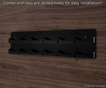 Comes with two pre drilled holes for easy installation