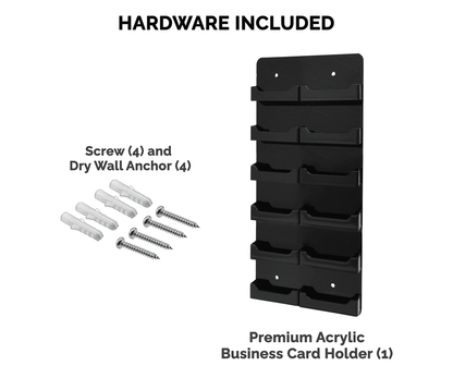 12 Pocket Hanging Business and Gift Card Rack