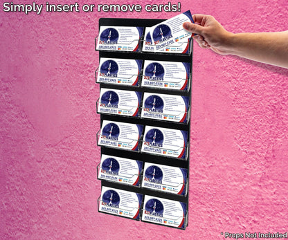 Business Card Wall Rack