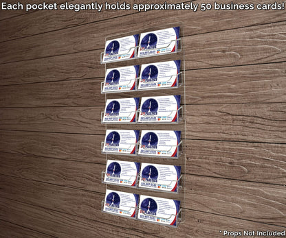 12 Pocket Hanging Business and Gift Card Rack