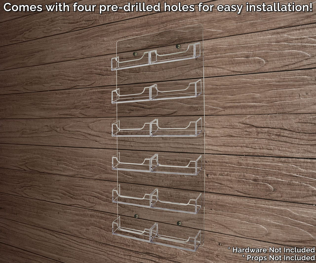 Hanging Twelve Pocket Business Card Holder