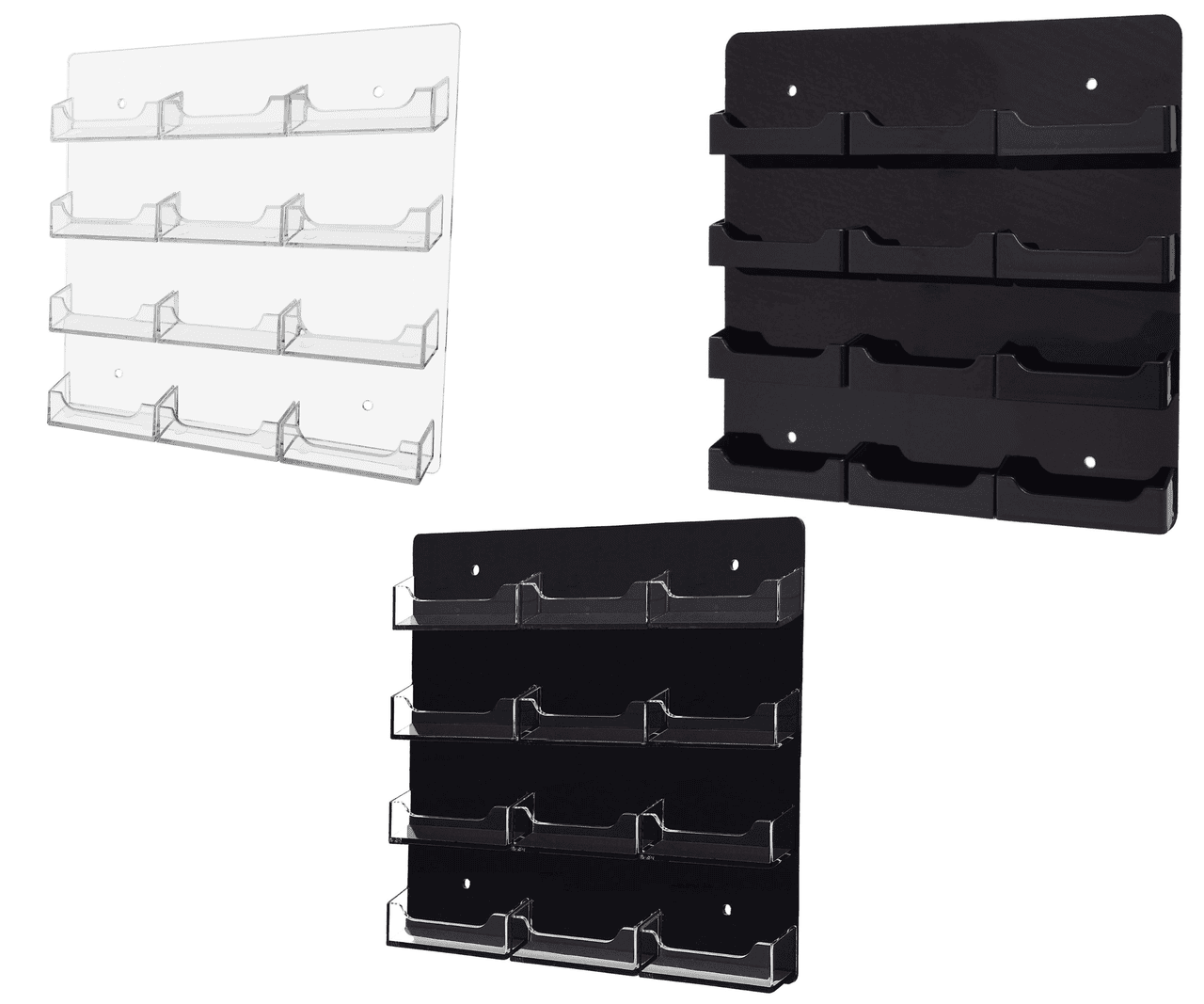 12 Pocket Hanging Business Card Holder