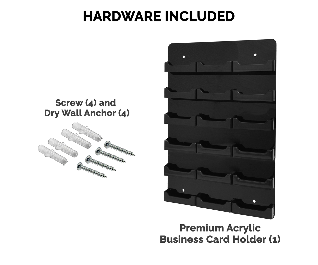 18 Pocket Hanging Business Card Holder