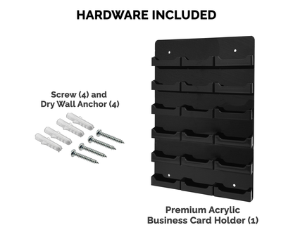 18 Pocket Hanging Business Card Holder