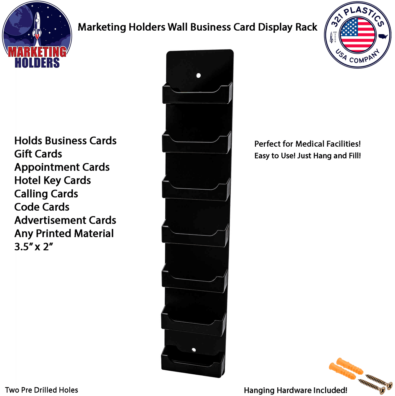 Multi Pocket Wall Mount Holder