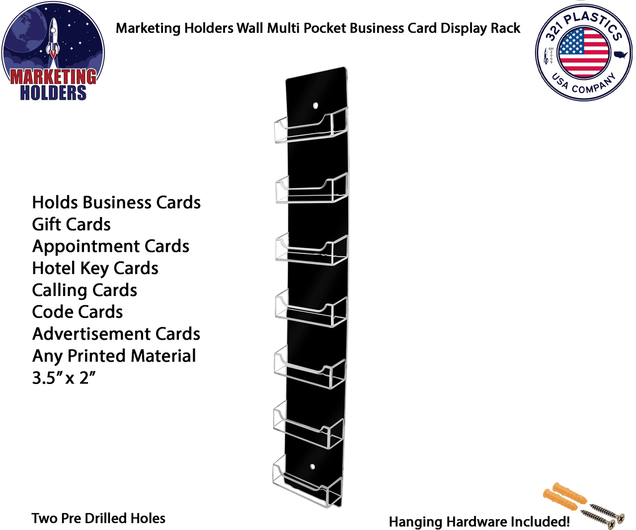 Business Card Display Wall Mount