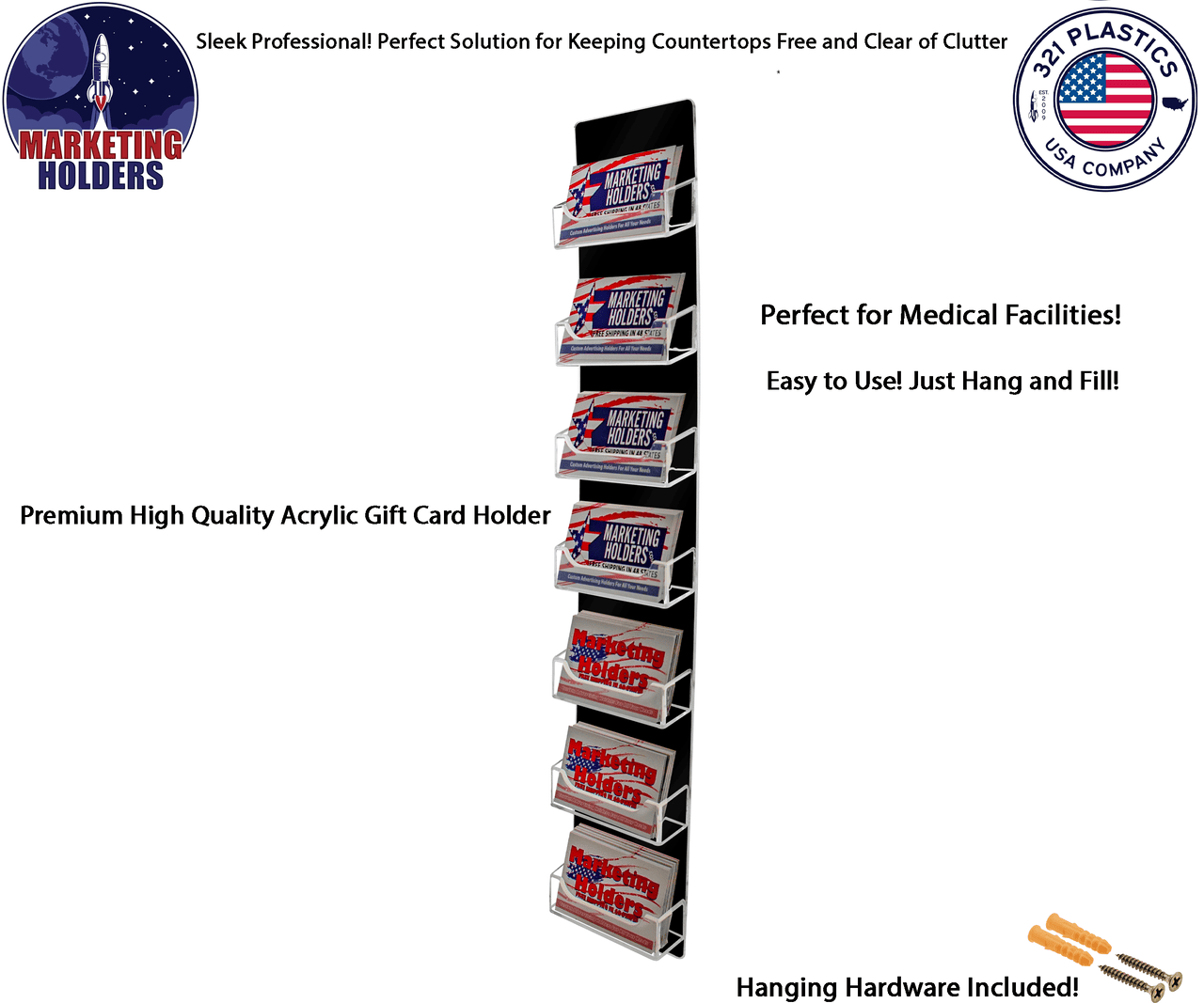 Hanging Business Card Holder