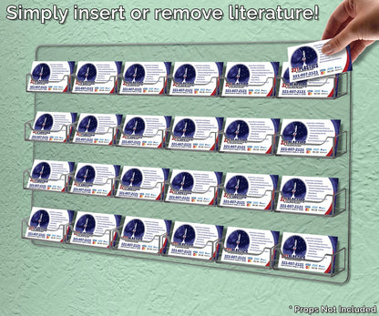 24 Pocket Hanging Business Card Holder