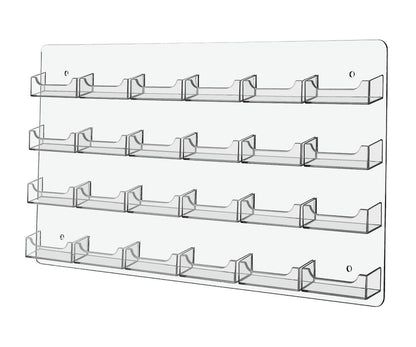 24 Pocket Hanging Business Card Holder