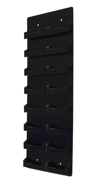 16 Pocket Wall Mount Business Card Holder