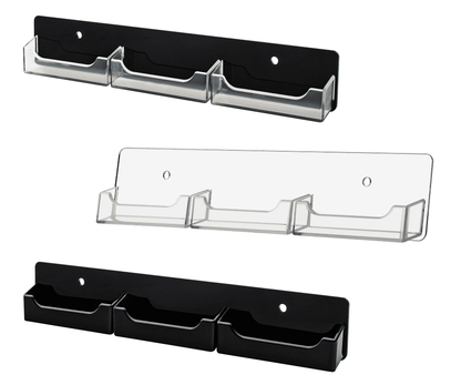 3 Pocket Hanging Business Card Holder