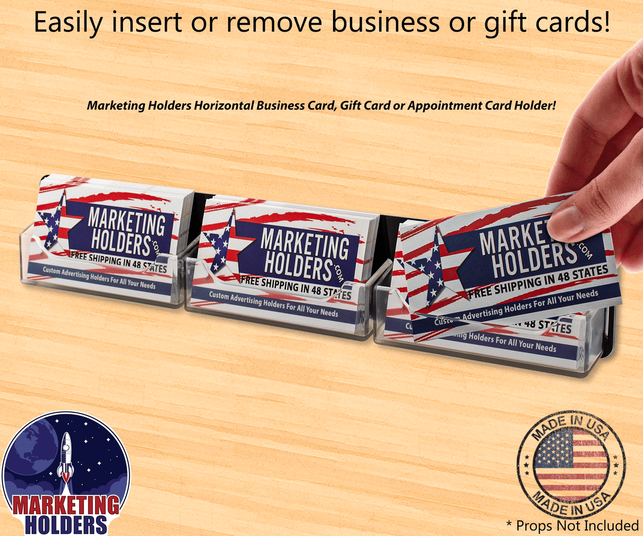 Take A Card Rack for Walls