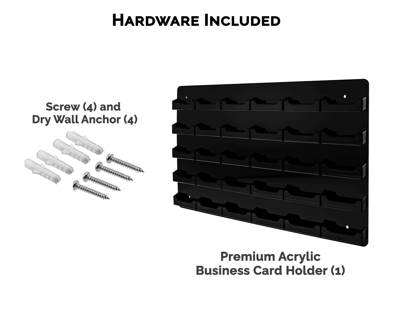 30 Pocket Hanging Business Card Holder