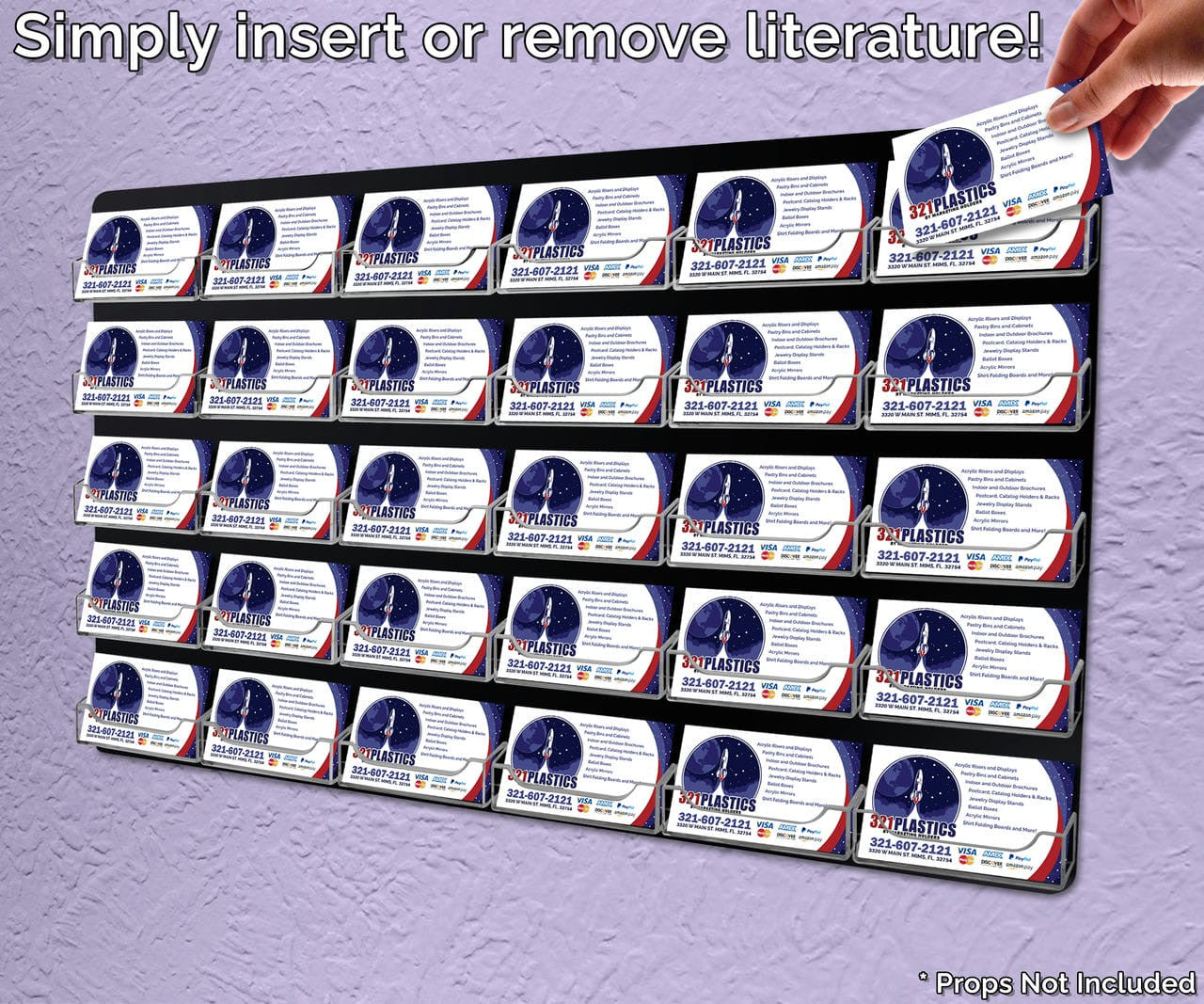 Thirty Pocket Business Card Rack