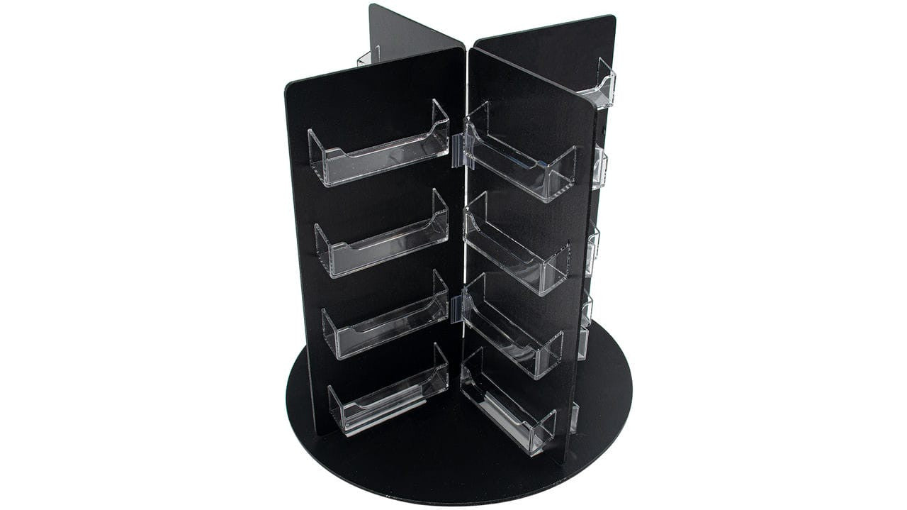 Rotating Gift Card Appointment Reminder Organizer 32 Slot Holder