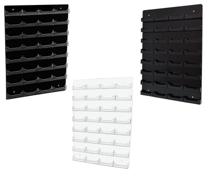 Thirty Two Pocket Wall Business Card Holder Vertical Hanging Organizer all variations