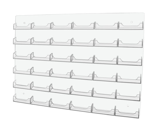 Thirty Six Pocket Wall Business Card Design Space Saver Organization