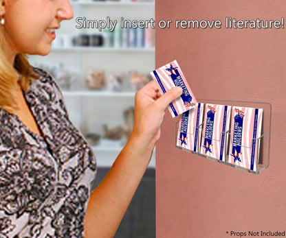 Simply insert or remove literature