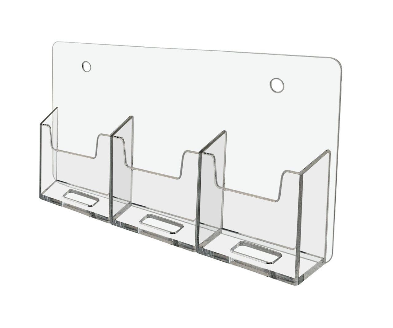 Three Pocket Wall Mount Holder standard view