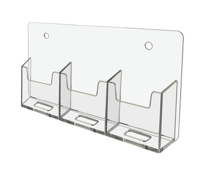 Three Pocket Wall Mount Holder standard view