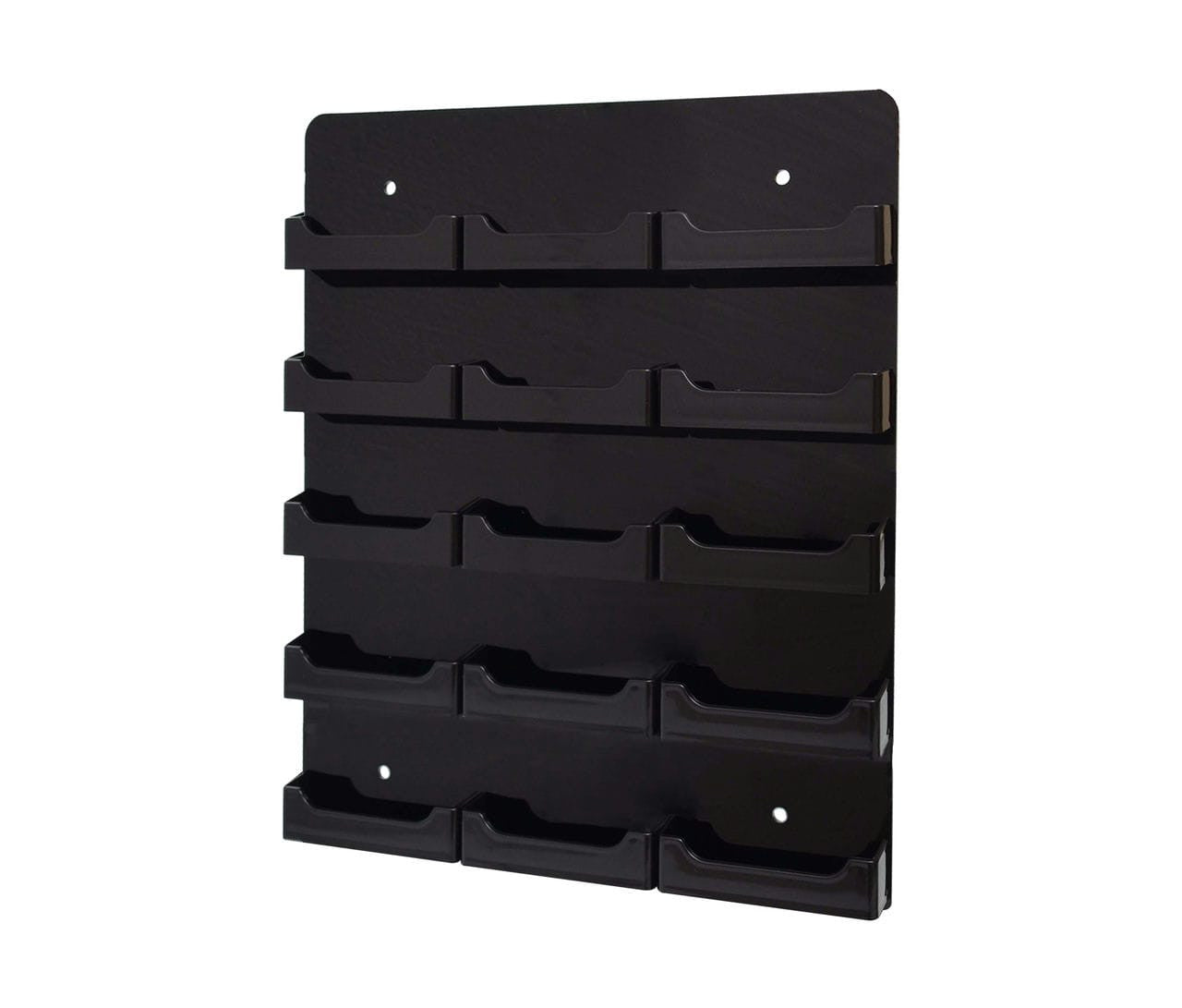 Fifteen Pocket Business Gift Card Organizer Wall Mount