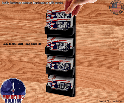 Take A Card Rack Black and Black