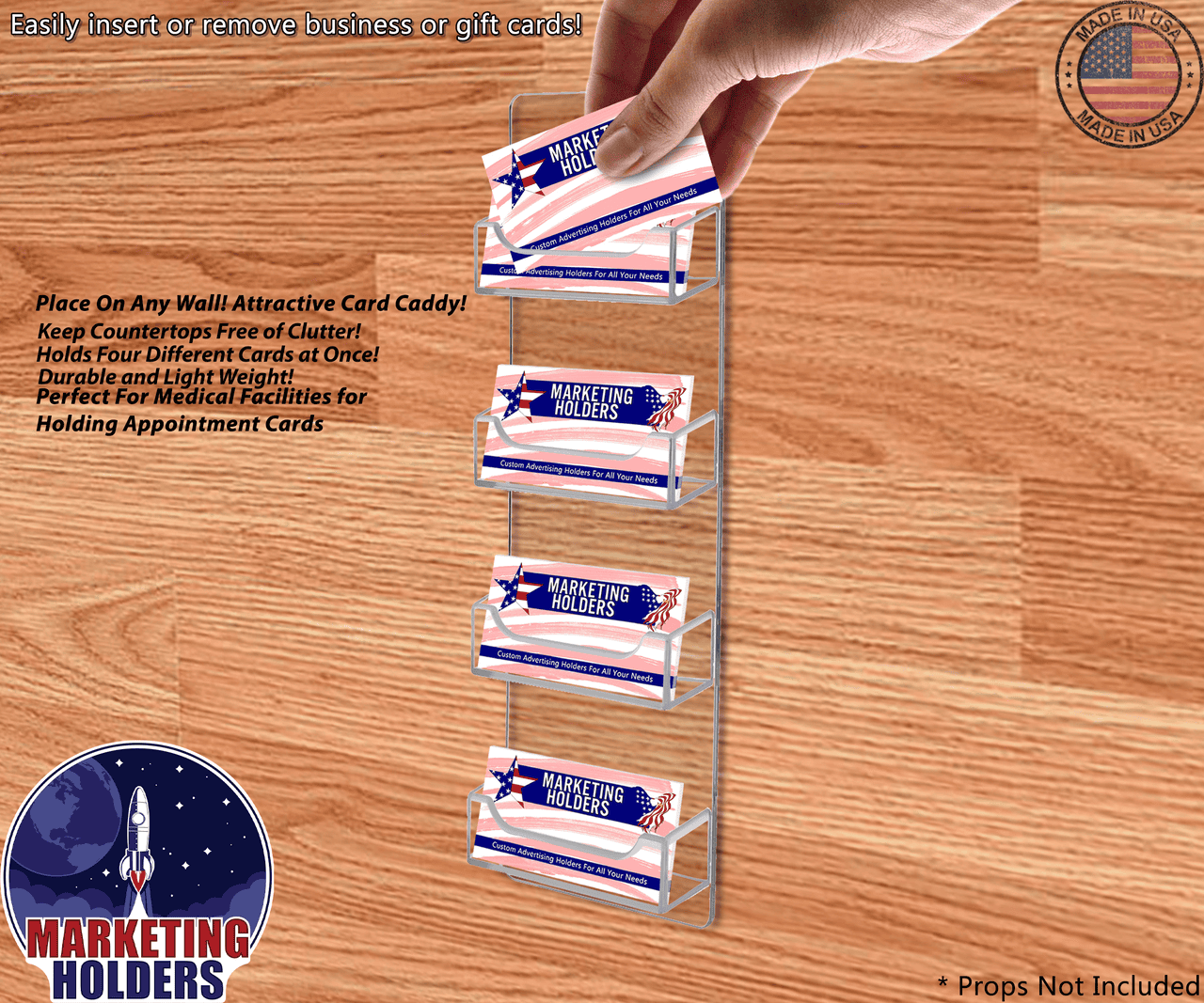 Take A Card Hanging Display