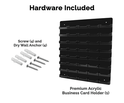40 Pocket Hanging Business Card Holder