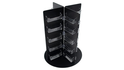 Business Card Holder 40 Pocket Rotating Countertop Display
