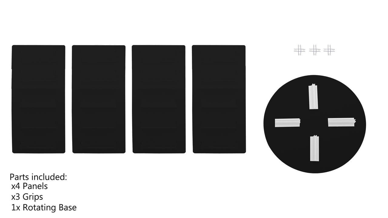 Business Card Holder 40 Pocket Rotating Countertop Display