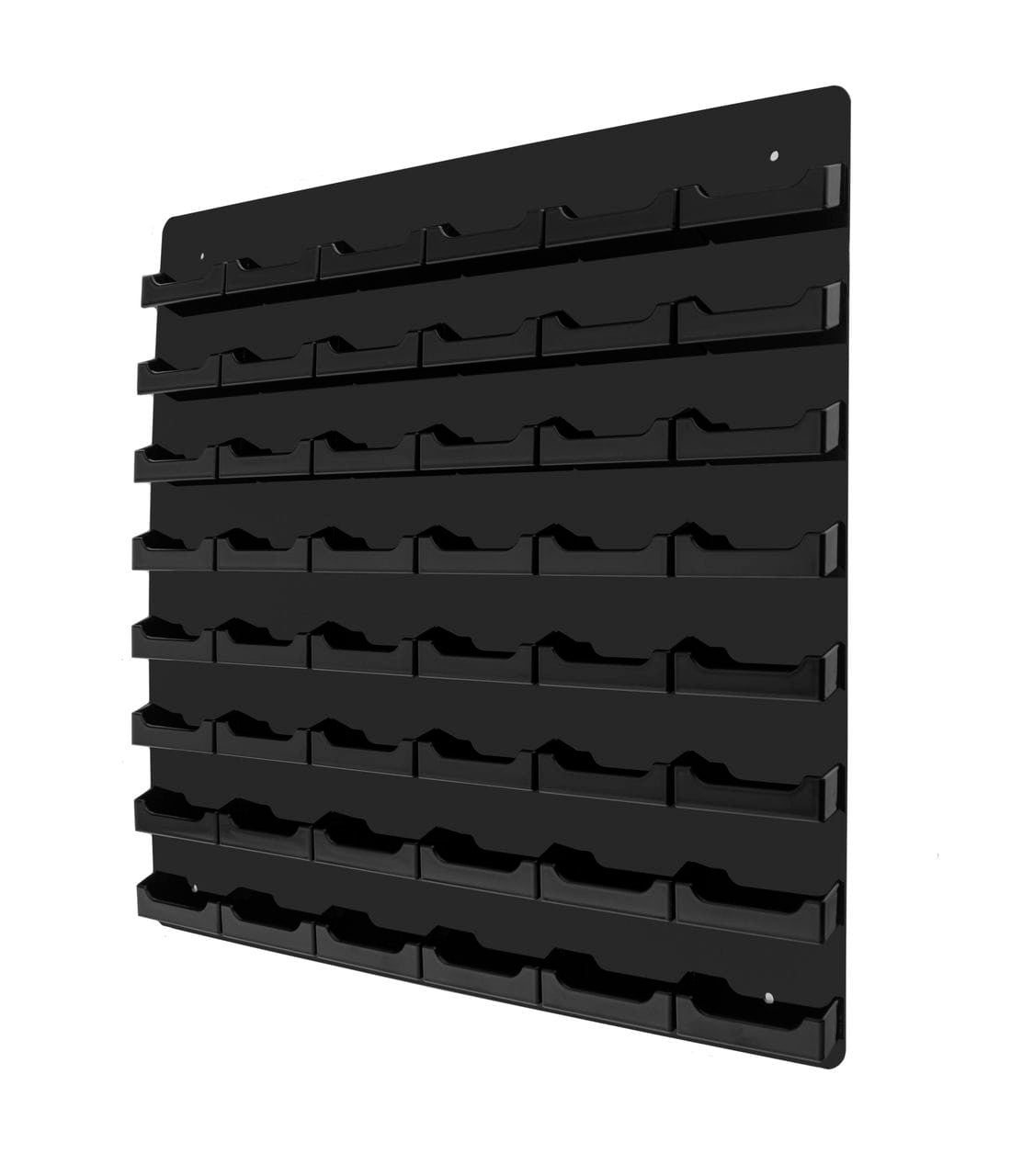 Forty Eight Pocket Wall Business Card Holder Gift Appointment Cards  empty black