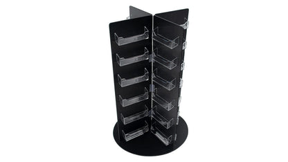 48 Pocket Business Card Rotating Tower Tabletop Display Stand