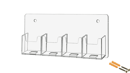 Four Vertical Pocket Holder