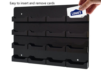 16 Pocket Hanging Business Card Holder