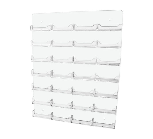 28 Pocket Hanging Business Card Holder