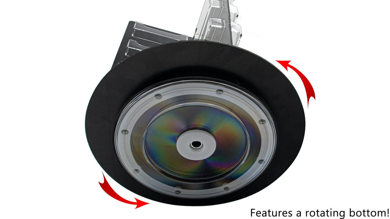 56 Business Card Holder Pockets Rotating Countertop Display