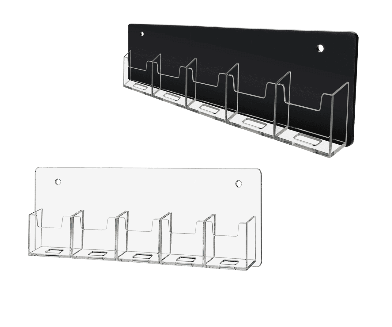 5 Pocket Hanging Vertical Business Card Holder